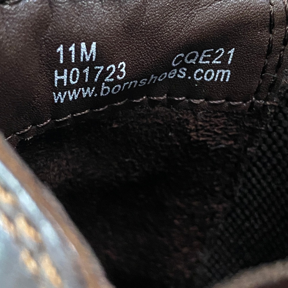 Born Hemlock Men's Leather Chelsea Boots Size 11M Dark Brown Comfort Lug Ankle - Picture 4 of 7